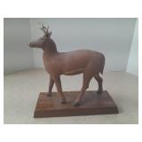 Carved Whitetail Deer By Ray Smith, Carlisle