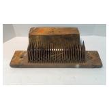 Early Flax Hetchel with Wooden Cover
