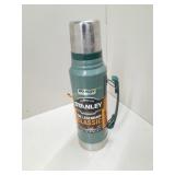 Stanley Thermos with label, seen a little use