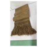 Vintage Home Spun Textile Counterpane