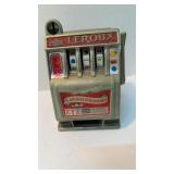 Leroux Advertising Mini Slot Machine by Carousel