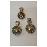 Equestrian Horse Riding Concho Pendants