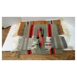 Native American Indian Woven Rug Samples