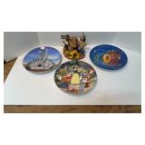 Disney Animal Kingdom Figurine & Collector Plates