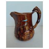 Bennington Rockingham Glazed Pitcher
