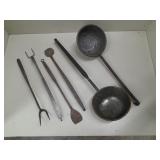 Early Dippers, Fleshing Forks and Spatulas, some