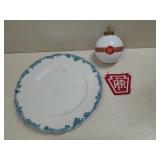 PRR Glass Ornament & Patch Railroad