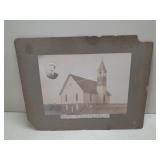 Antique Photo New Benton Methodist Church, photo