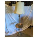 Brass floor lamp 57' tall