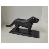 Cast Dog Nut Cracker. 12 In Long