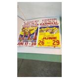 Carnival Posters; Liverpool & Mt. Pleasant Mills