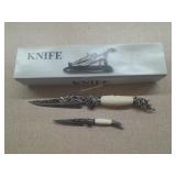 2 Letter Openers. Larger is 12 In.