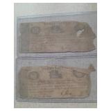 Perry County 12 1/2 Cent Paper Money (2). 1837