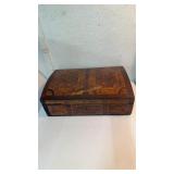 Wooden Inlaid Marquetry Chest