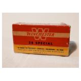 WINCHESTER 38 SPECIAL FULL SEALED CIRCA 1950S