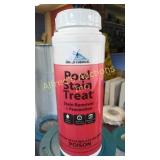 3, 2L bottles pool stain treat stain remover and 3, 2L bottles pool stain treat stain remover and