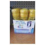 5 spa frog bromine cartridge sold together