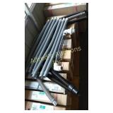 Group of hoses. (7) 1 1/4 in x 3 Group of hoses. (7) 1 1/4 in x 3