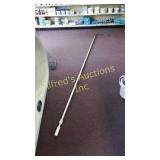Safety hook on a 12 to 24 foot extension pole Safety hook on a 12 to 24 foot extension pole