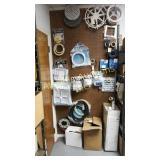 Pegboard display with all accessories 3 box lots Pegboard display with all accessories 3 box lots