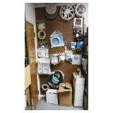 Pegboard display with all accessories 3 box lots