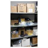 Double shelf lot miscellaneous pool parts filters Double shelf lot miscellaneous pool parts filters