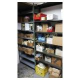 Double shelf lot. heater controls, burner parts, Double shelf lot. heater controls, burner parts,