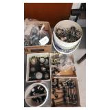 6 containers of expanding plugs various sizes. 6 containers of expanding plugs various sizes.