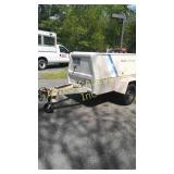Ingersoll Rand towable air compressor. Runs, Ingersoll Rand towable air compressor. Runs,