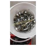 Stainless Steel Hose Clamps Used.