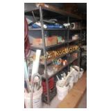 Metal shelving only. Not the contents. Metal shelving only. Not the contents.