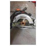 Ridgid circular saw. Ridgid circular saw.