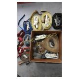 Ratchet strap assortment. Approximately 15 straps Ratchet strap assortment. Approximately 15 straps
