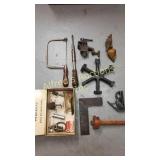 Antique tool lot. Antique tool lot.