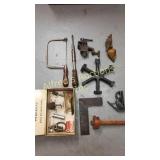 Antique tool lot.