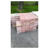 160 patio bricks. Sold together in a lot. 160 patio bricks. Sold together in a lot.