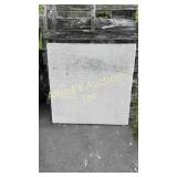 Reinforced concrete pad 35 and 1/2 in by 35 and Reinforced concrete pad 35 and 1/2 in by 35 and