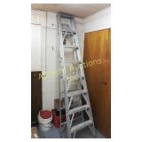 8 ft aluminum step ladder