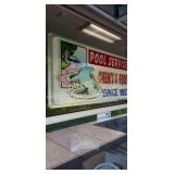 Signtronix lighted Pool service sign. Reverse Signtronix lighted Pool service sign. Reverse