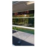 Signtronix Electronic message sign. 40in by 9.375