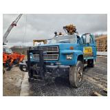 1995 FORD F800 DUMP TRUCK
