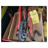 STRAP & CHAIN WRENCHES & PIPE CUTTER