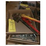 3 PIPE WRENCHES