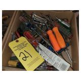 SCREWDRIVERS, MISC TOOLS