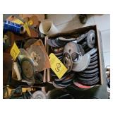 TWO BOXES ASSORTED ABRASIVES