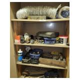 CABINET & CONTENTS - PIPE FITTINGS, MISC