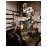 BRIDGEPORT VERT MILL  9'x 48' TABLE