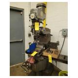 BRIDGEPORT VERT MILL 9'x 42' TABLE