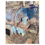 SECONDARY GRINDER ON CONCRETE PLATFORM & CONVEYOR