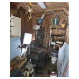 BRIDGEPORT VERT MILL, 9'x32' TABLE